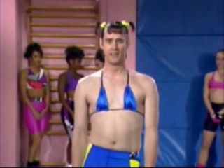 jim carey - fitness instructor (remember we talked about gymnasts with you?)